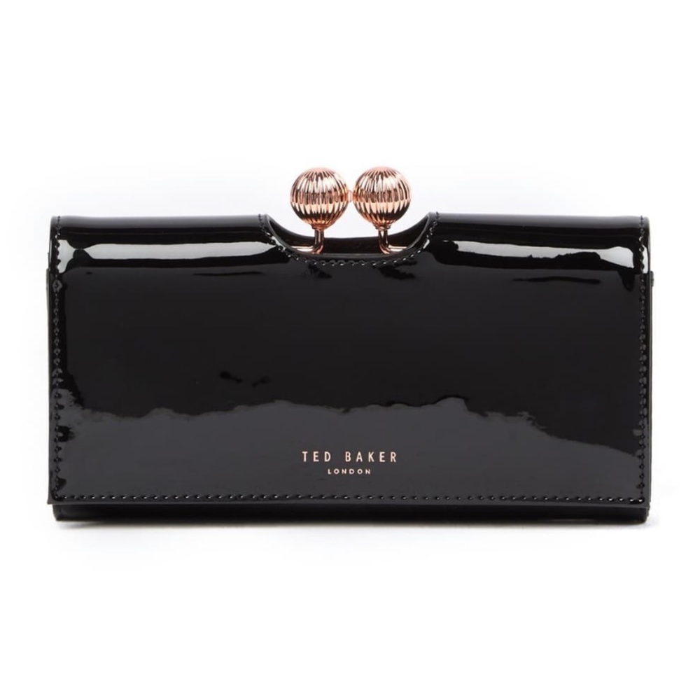 NEW Ted Baker London Bobble Patent Leather Wallet